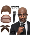 Bald Talk show host