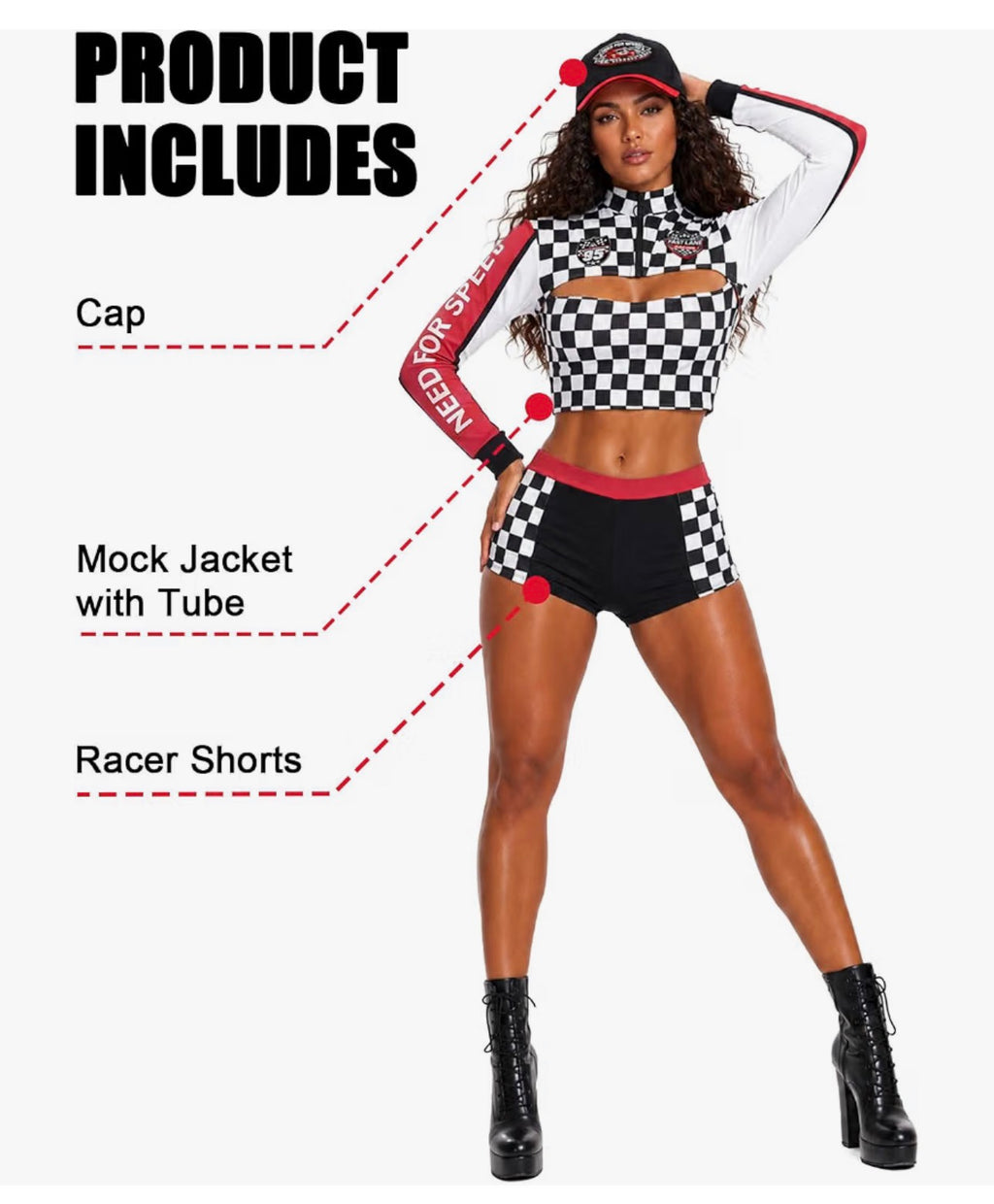 Race car driver women’s medium