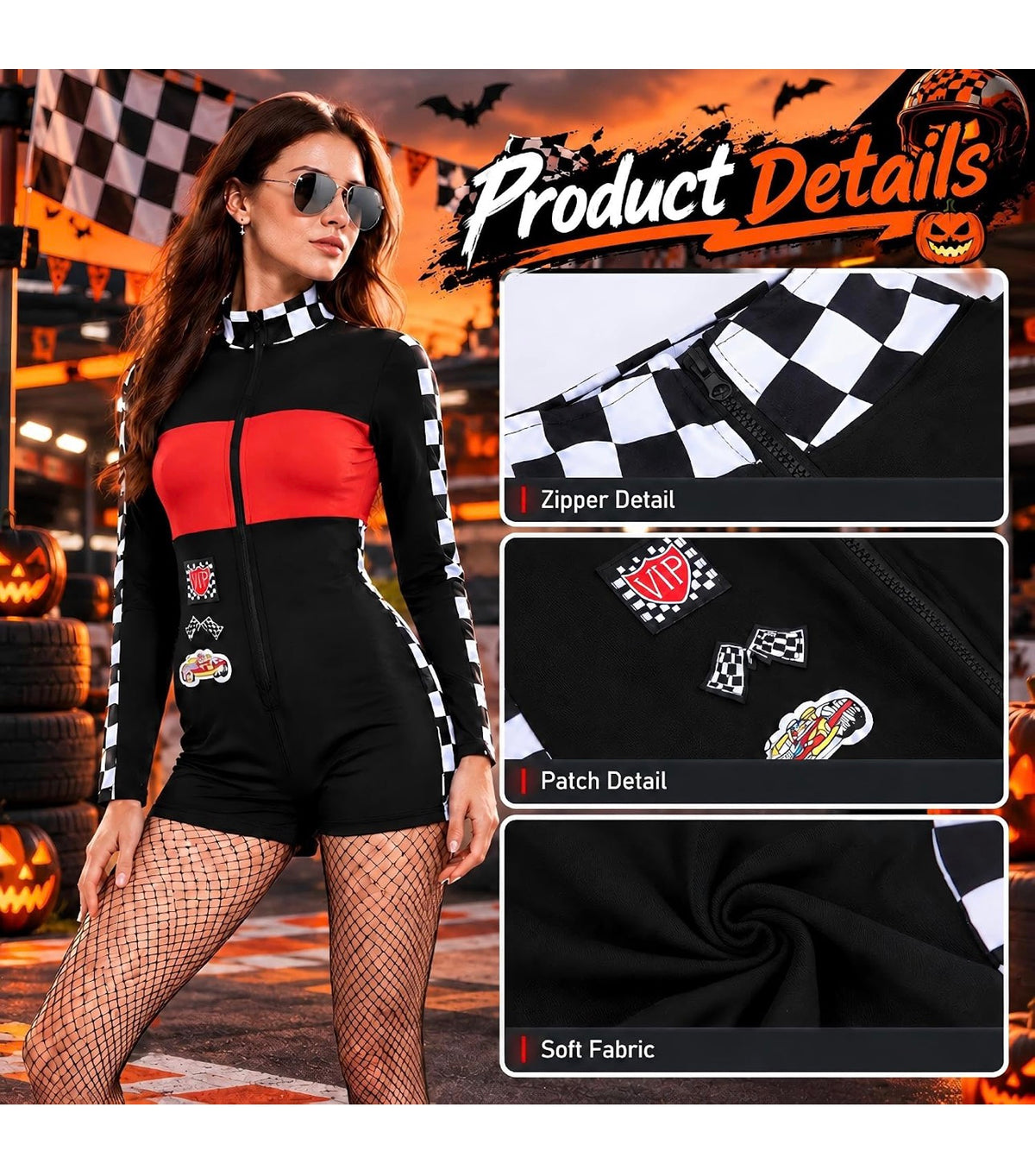 Race car driver costume