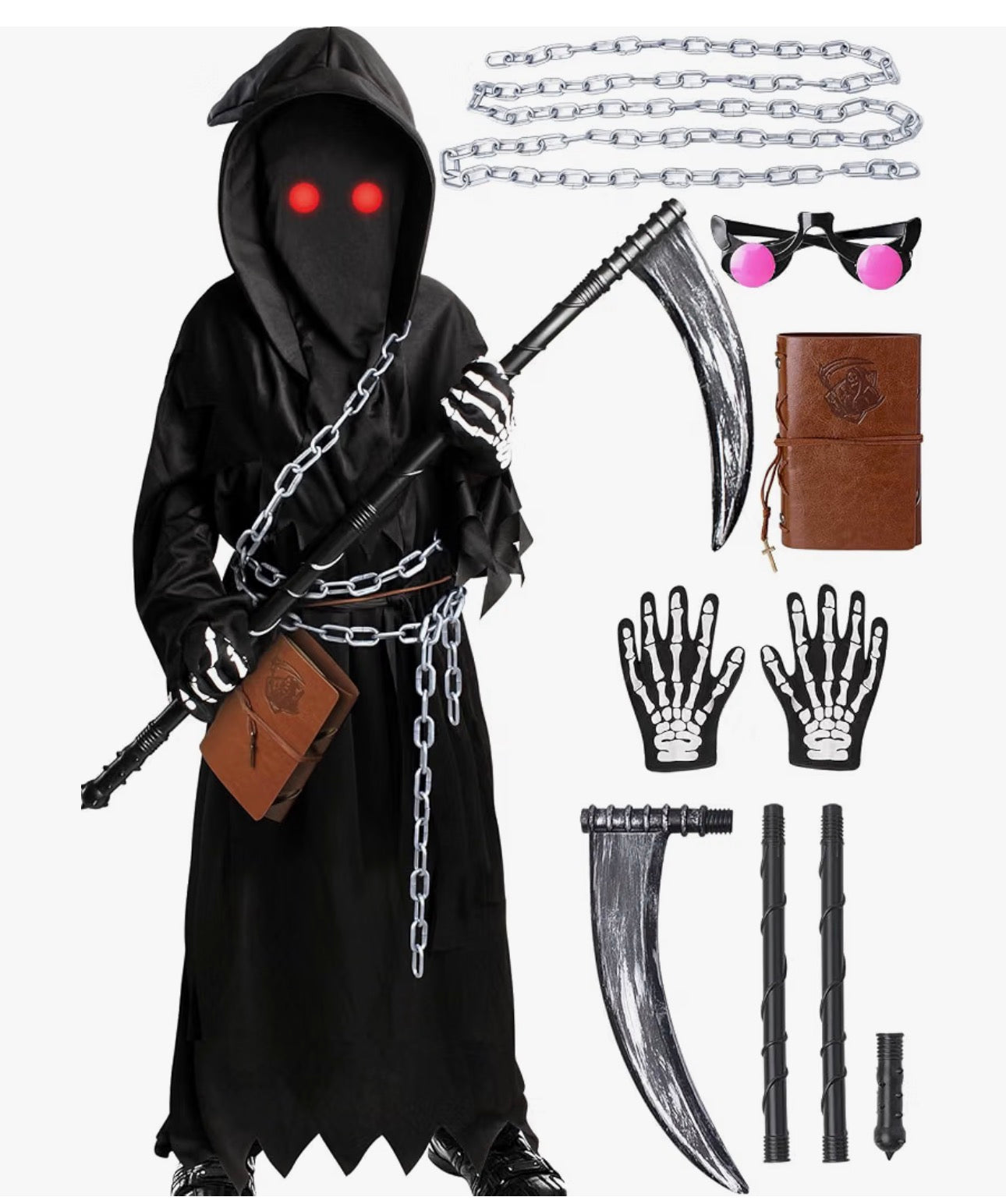 Grim Reaper age 9-10 size L