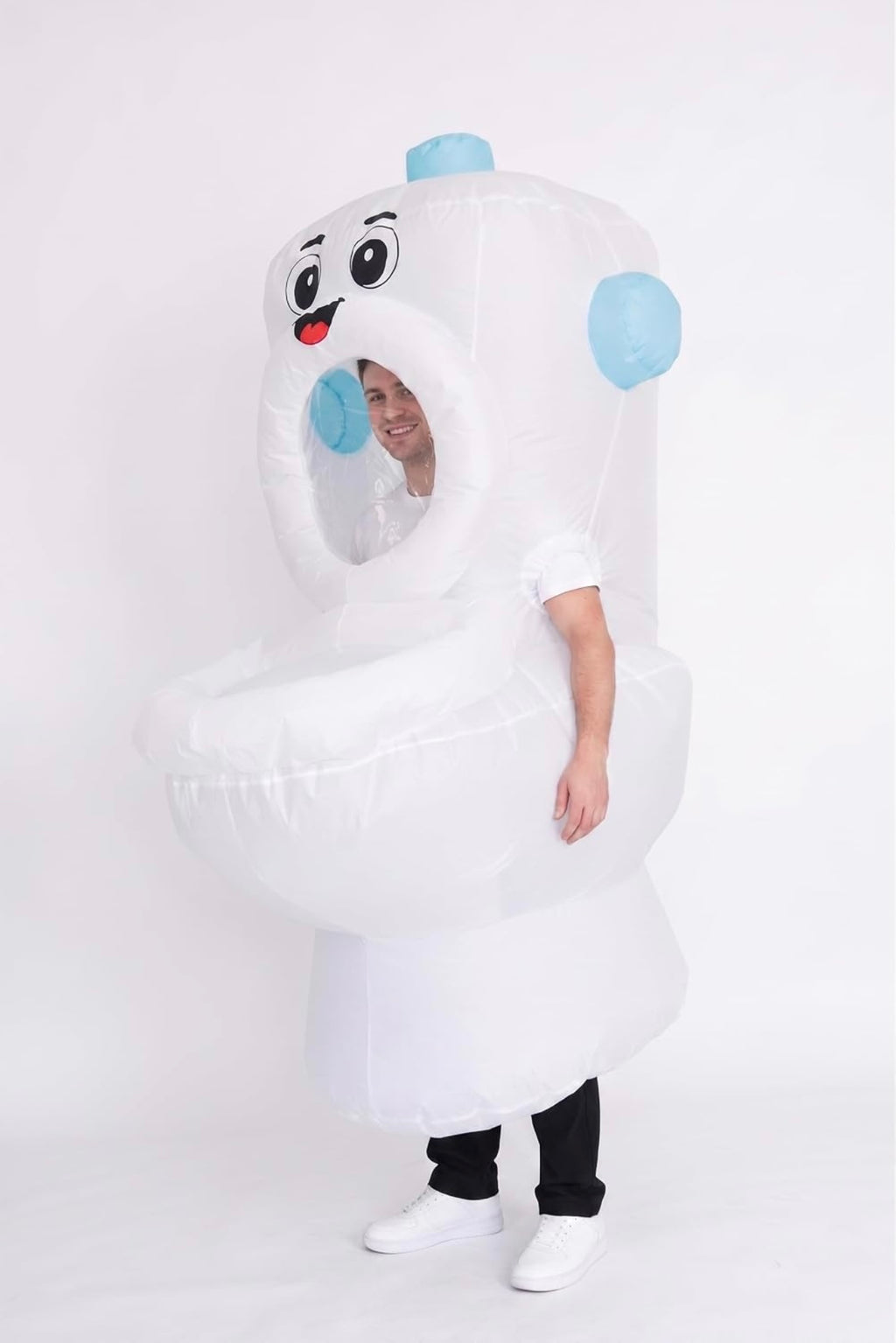 Cartoon toilet