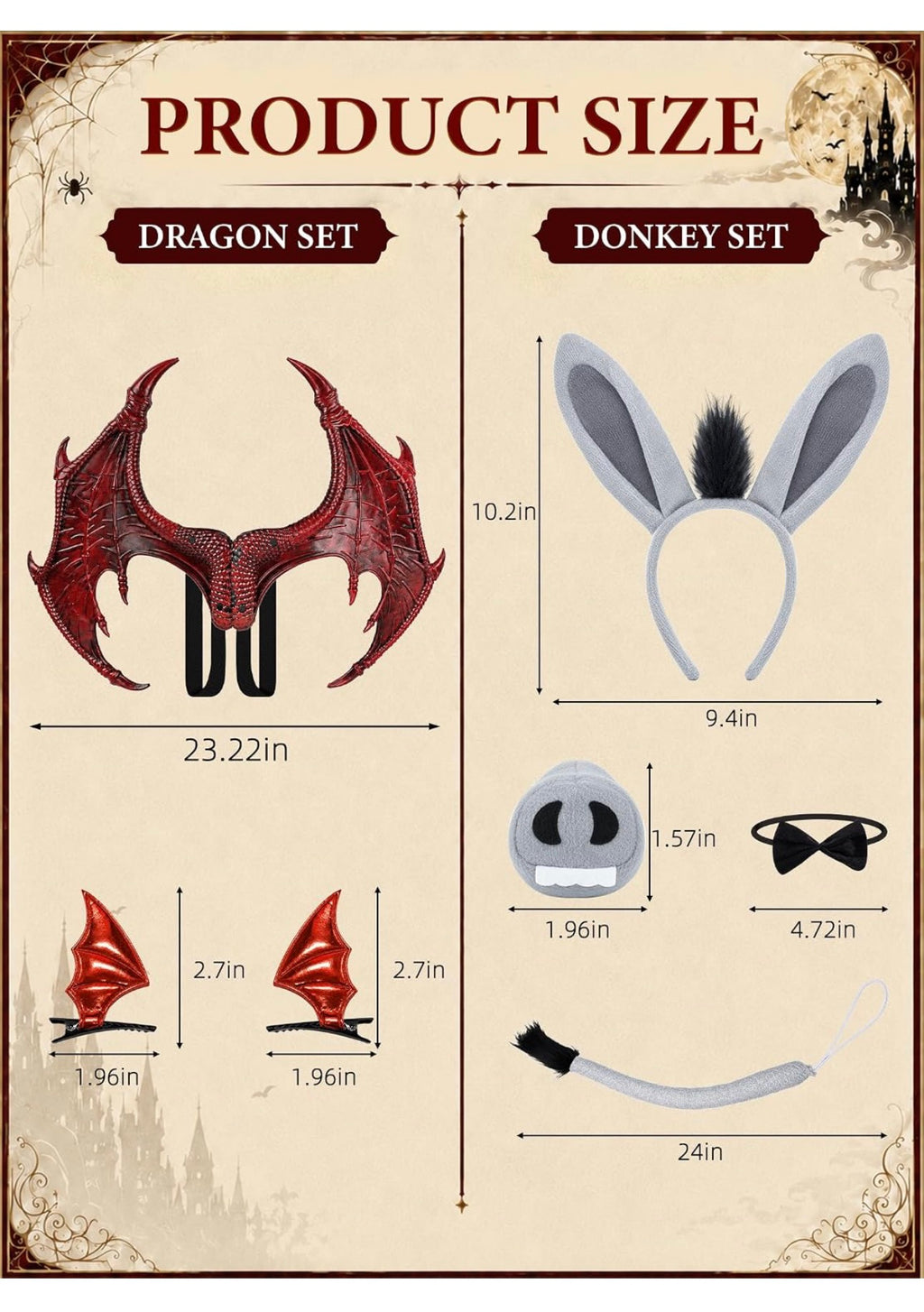 Couples Donkey and Dragon