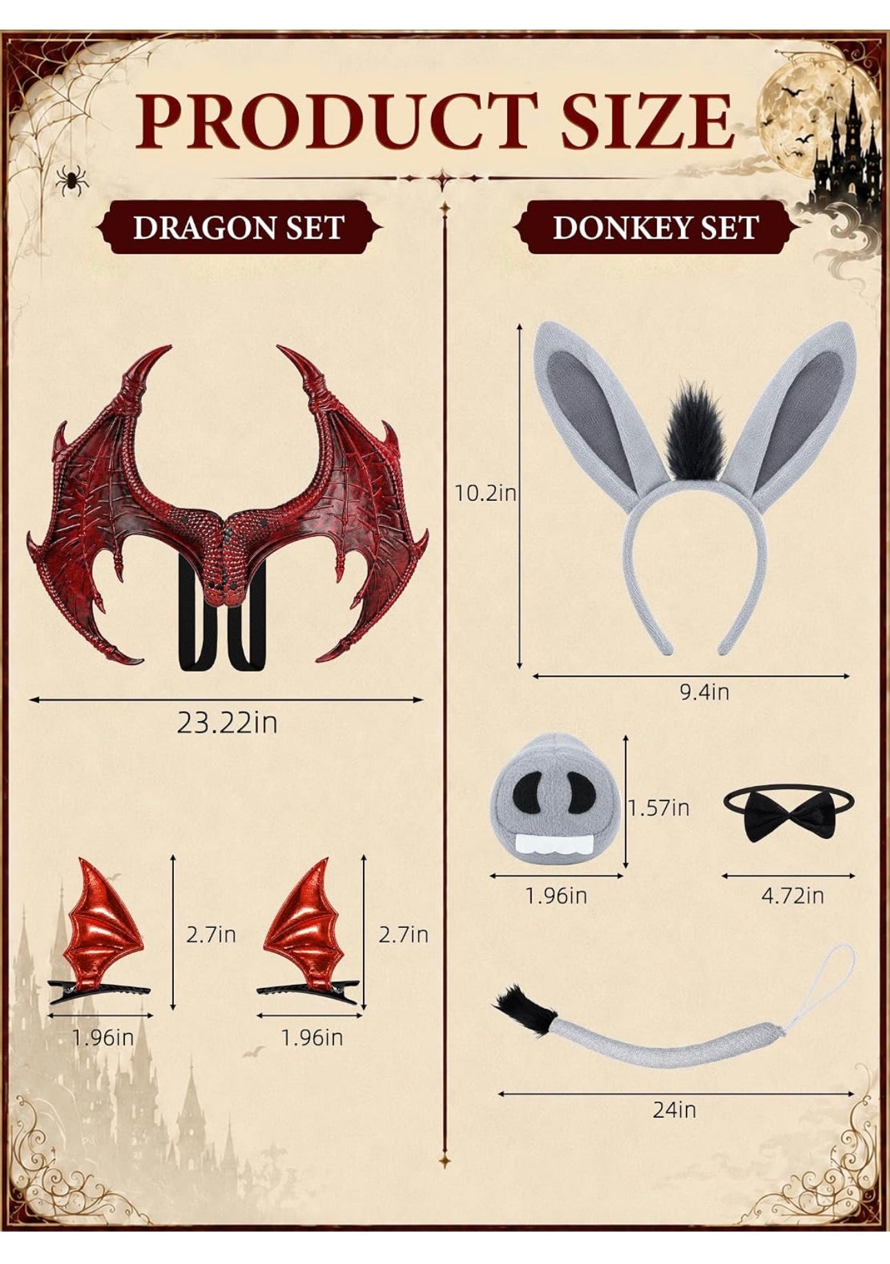 Couples Donkey and Dragon