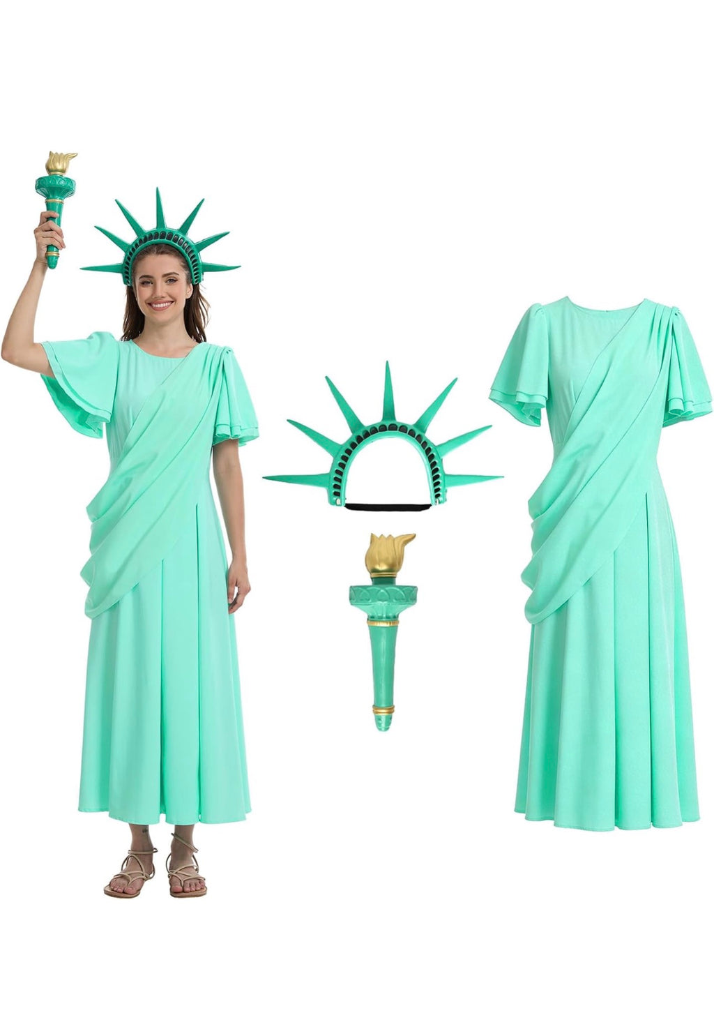 Statue of Dress/Torch Small