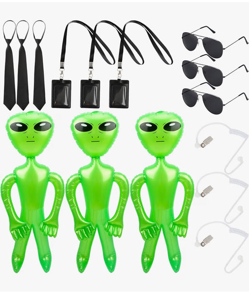Agent alien 15pcs