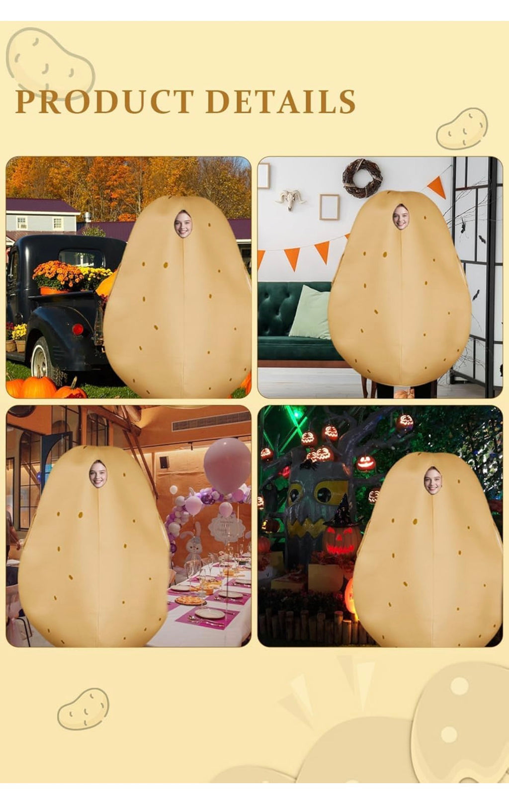 Potato costume