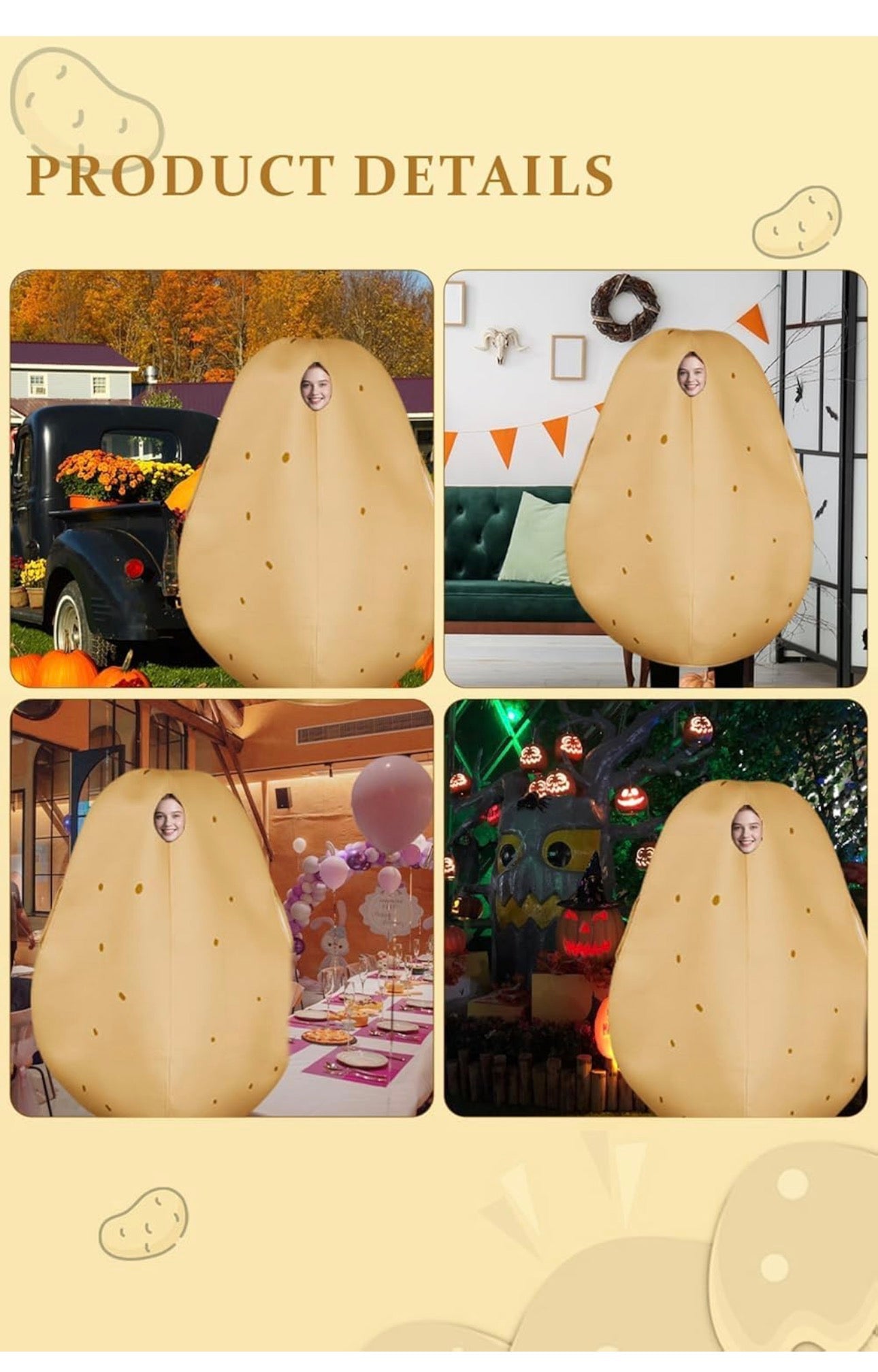 Potato costume