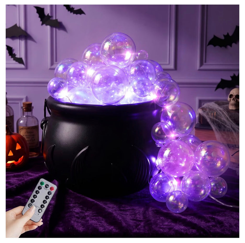Bubbling Witch Cauldron Decorations