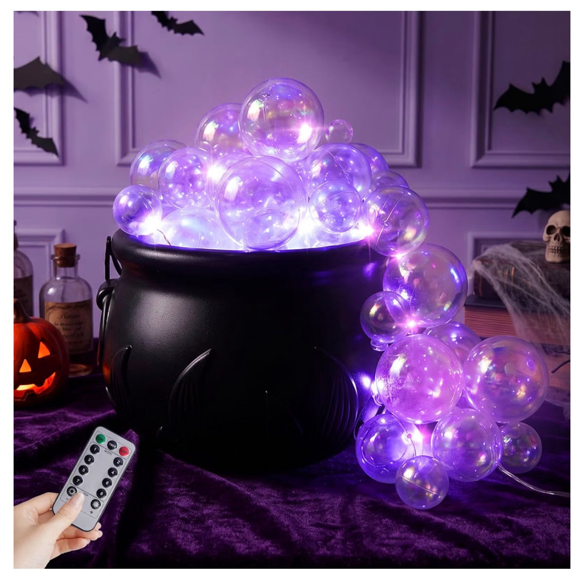 Bubbling Witch Cauldron Decorations
