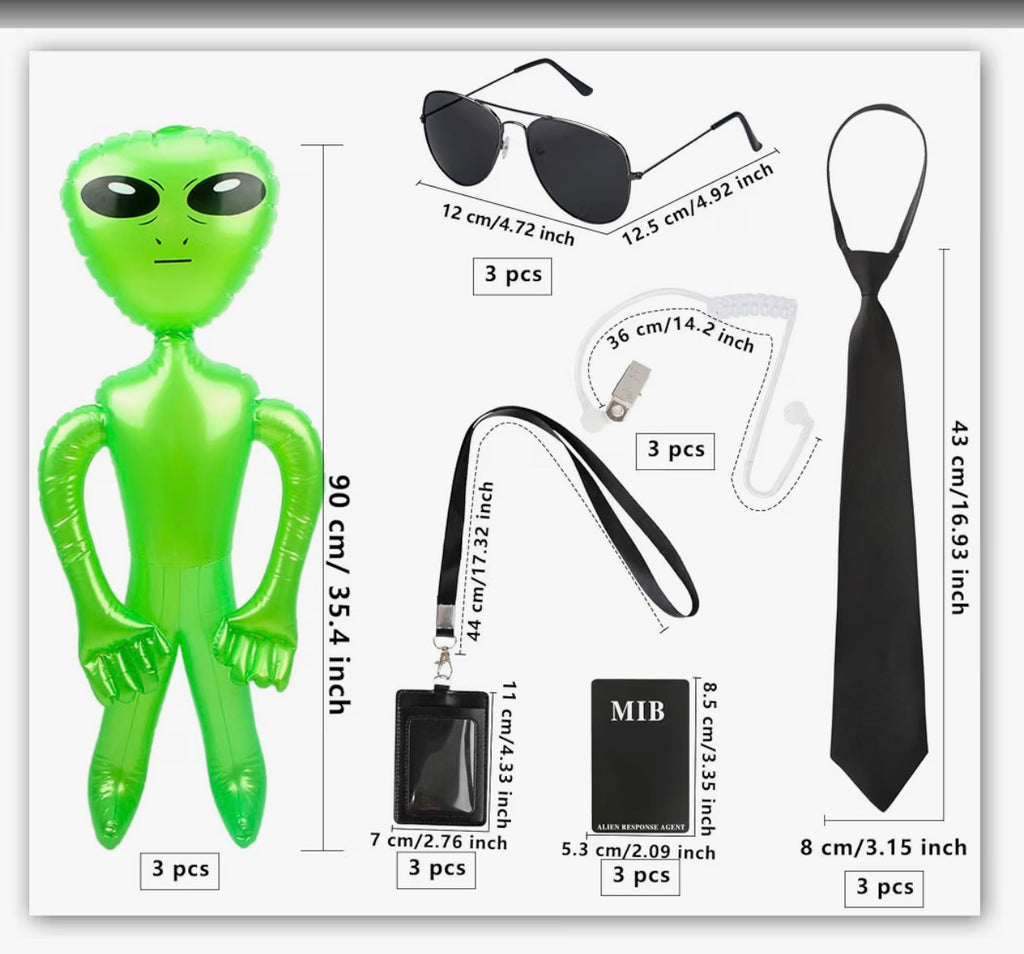 Agent alien 15pcs