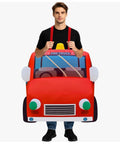 Inflatable fire truck costume