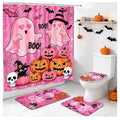 Halloween Shower Curtain Set 4pcs