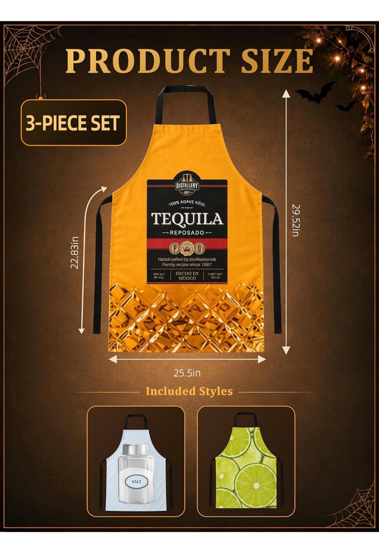 Salt, lime, tequila
